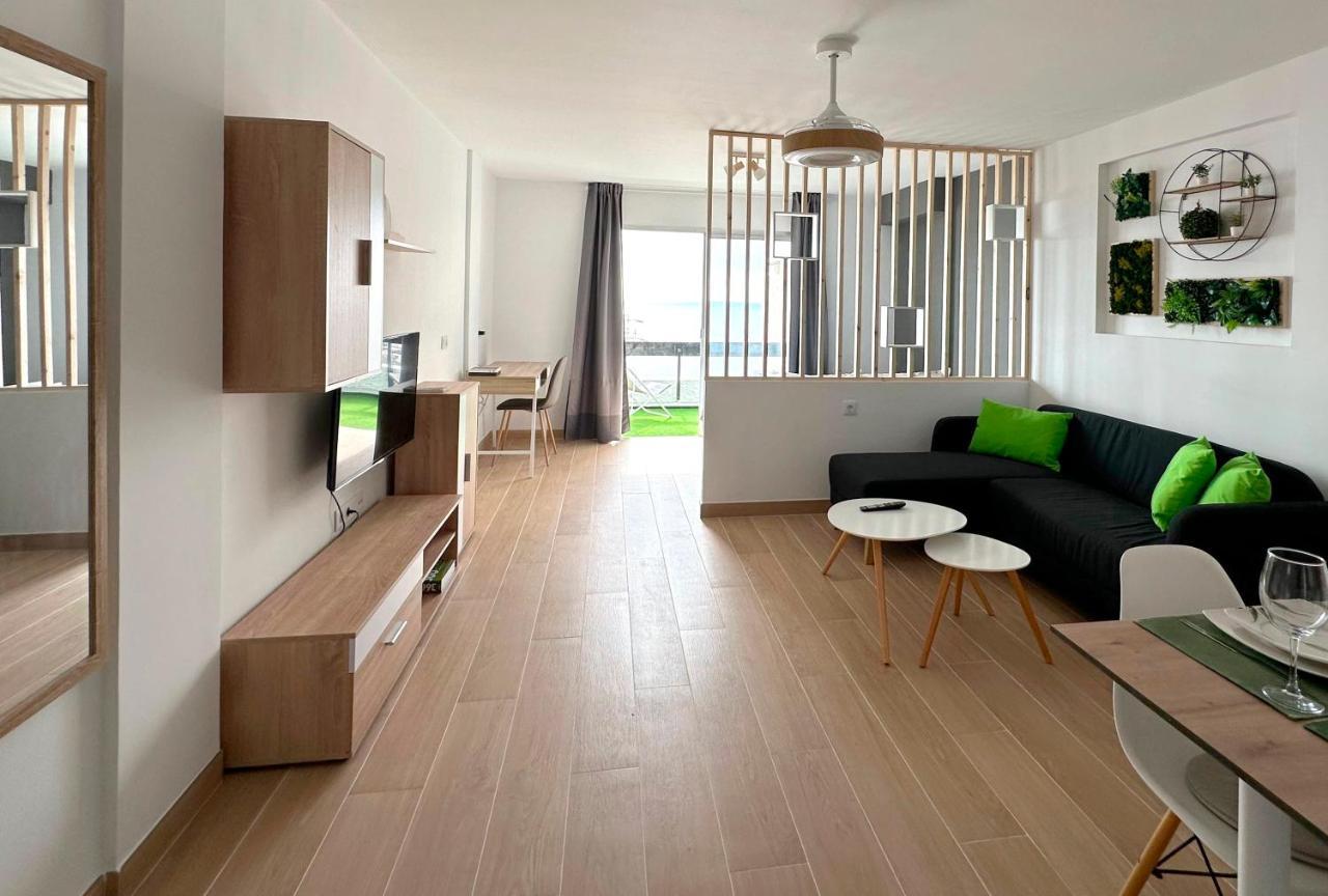 Modern Open-Plan Studio With Terrace And Sea View Tabaiba Eksteriør billede